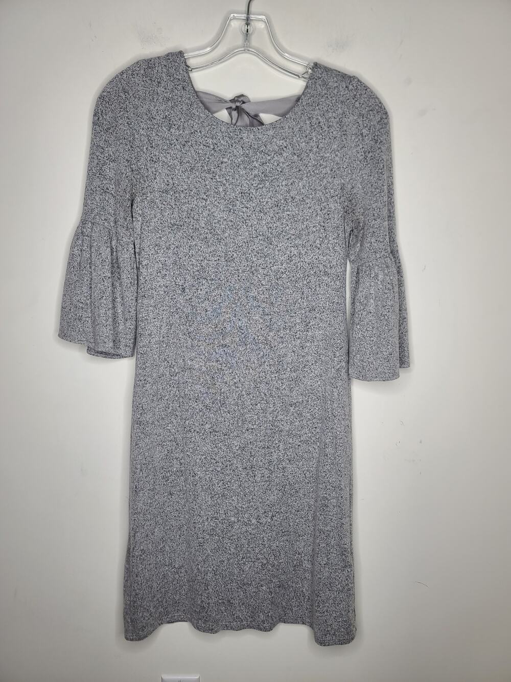 WHBM White House Black Market grey lightweight sweater dress - XXS